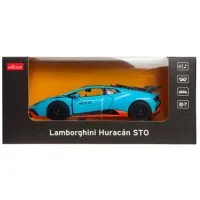 Mașină Rastar Lamborghini Huracan STO 58255 / / Black Blue photo 4