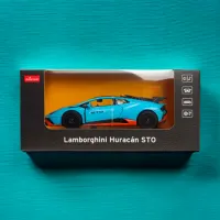 Mașină Rastar Lamborghini Huracan STO 58255 / / Black Blue photo 6