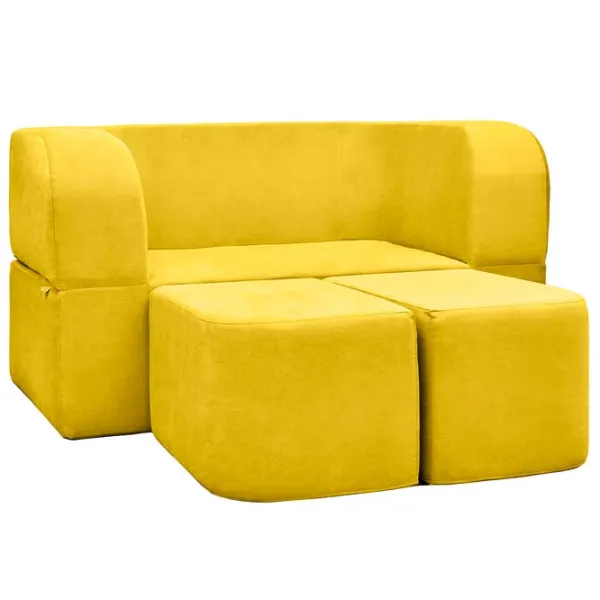 Canapea Edka Vega (01237394) Stofă / Yellow photo 5