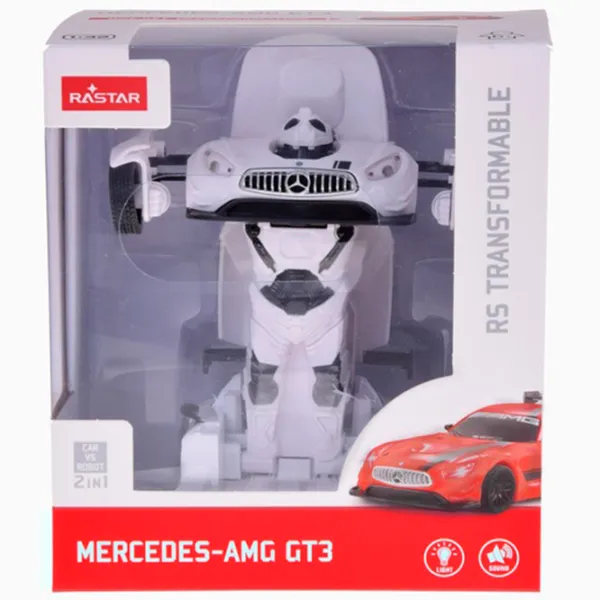 Машина-трансформер Rastar Mercedes-Benz GT3 58371  / / Черный Белый photo 8 Машина-трансформер Rastar Mercedes-Benz GT3 58371  / / Черный Белый photo 8