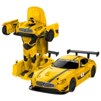 Машина-трансформер Rastar Mercedes-Benz GT3 58369  / / Черный Желтый