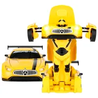 Mașină-transformer Rastar Mercedes-Benz GT3 58369 / / Black Yellow photo 2