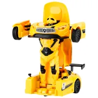 Mașină-transformer Rastar Mercedes-Benz GT3 58369 / / Black Yellow photo 4