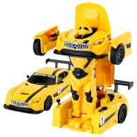 Mașină-transformer Rastar Mercedes-Benz GT3 58369 / / Black Yellow photo 6