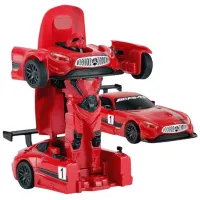 Mașină-transformer Rastar Mercedes-Benz GT3 58370 / / White Red photo 7