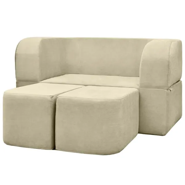 Canapea Edka Vega (01237394) Stofă / Cream photo 3