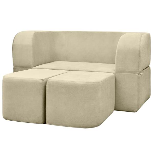 Canapea Edka Vega (01237394) Stofă / Cream photo 3