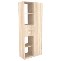 Витрина для гостиной Fabrik Home Office-Line №4 ДСП / Дуб cонома