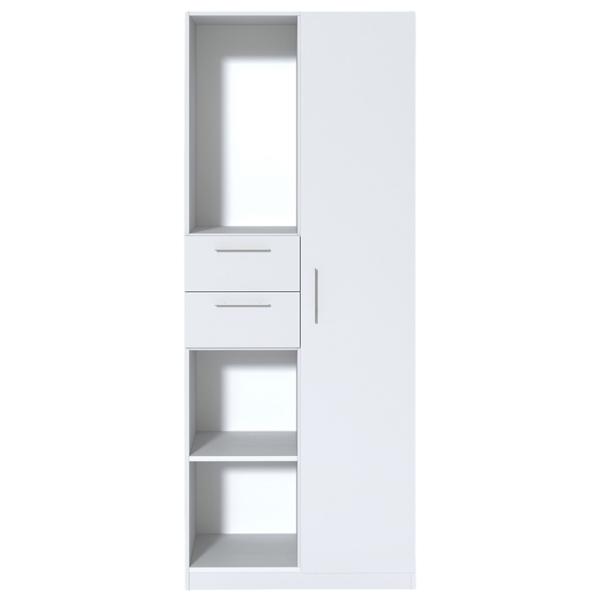 Витрина для гостиной Fabrik Home Office-Line №4 ДСП / White photo 1