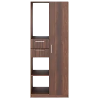 Dulap cu vitrină Fabrik Home Office-Line №4 PAL / Walnut