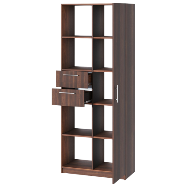 Витрина для гостиной Fabrik Home Office-Line №4 ДСП / Грецкий орех photo 2