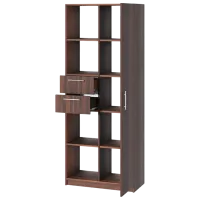 Dulap cu vitrină Fabrik Home Office-Line №4 PAL / Walnut photo 2