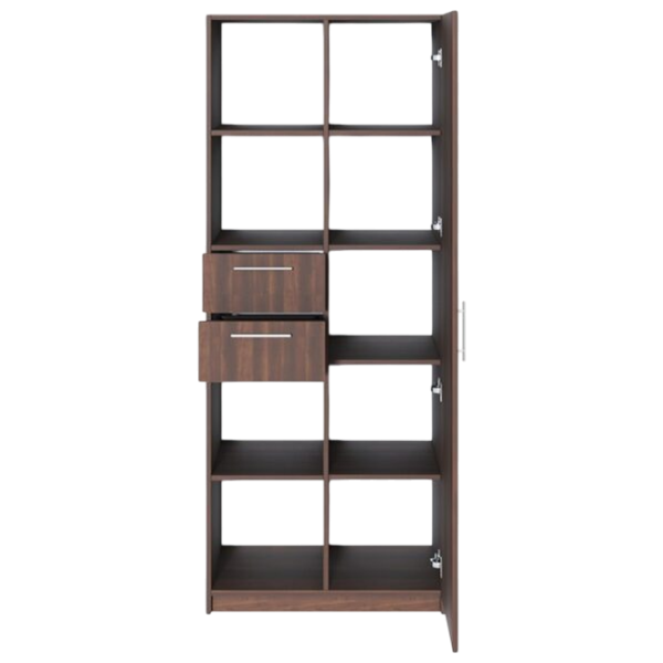 Витрина для гостиной Fabrik Home Office-Line №4 ДСП / Грецкий орех photo 3
