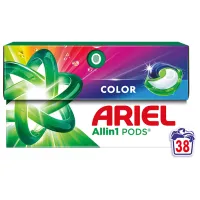 Detergent Ariel Pods Color  Număr spălări: 38