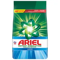 Detergent Ariel Pudra Alpine  Număr spălări: 40