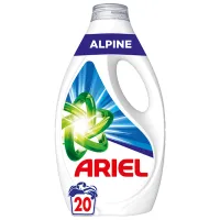 Gel de spălare Ariel Liquid Alpine  Număr spălări: 20