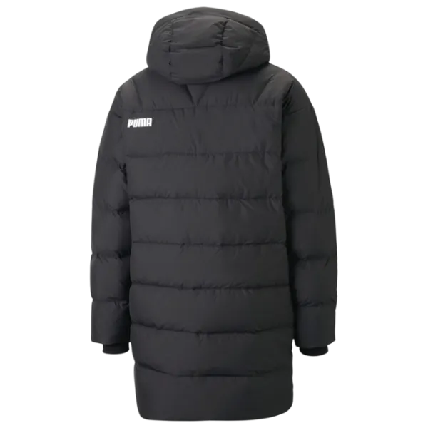 Scurtă pentru bărbați Puma Protective Hooded Down Coat Iarnă / Black photo 2