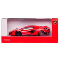 Mașină Rastar Lamborghini SIAN 58900 / / Black Red photo 6