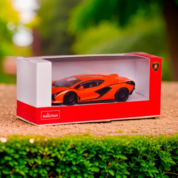 Машинка Rastar Lamborghini SIAN 58900  / / Черный Оранжевый photo 5 Машинка Rastar Lamborghini SIAN 58900  / / Черный Оранжевый photo 5