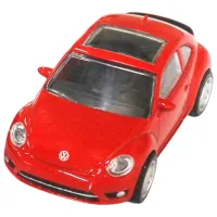Mașină Rastar Volkswagen Beetle 58800 / / Black Red photo 4