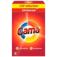 Detergent Gama Universal 8.45 kg  Număr spălări: 130