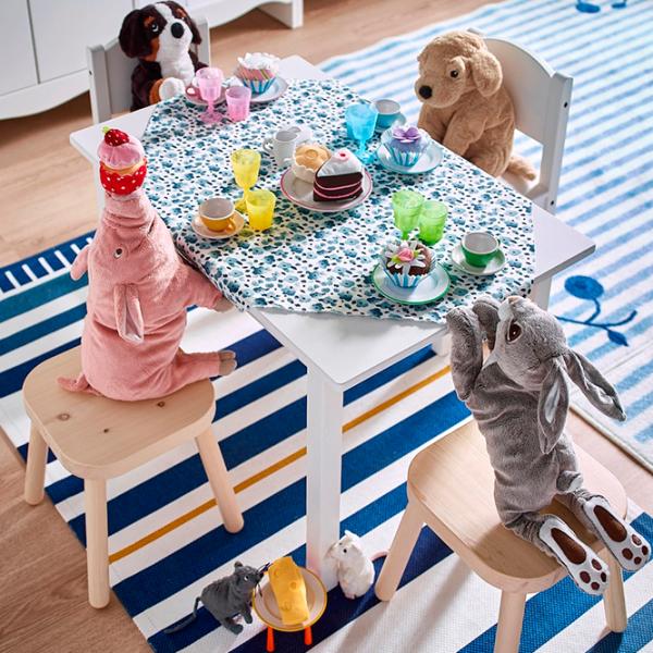 Măsuță pentru copii Ikea Sundvik White / Lemn / 5+ photo 3