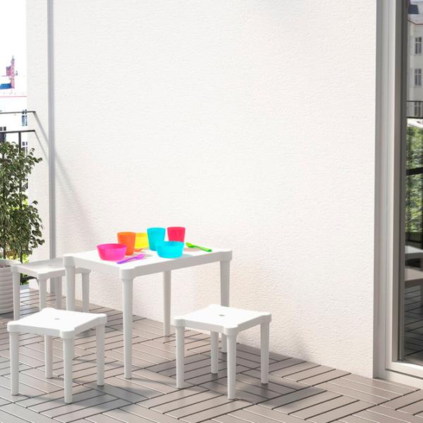 Детский стол Ikea Utter Белый / Пластик / 3+ photo 2