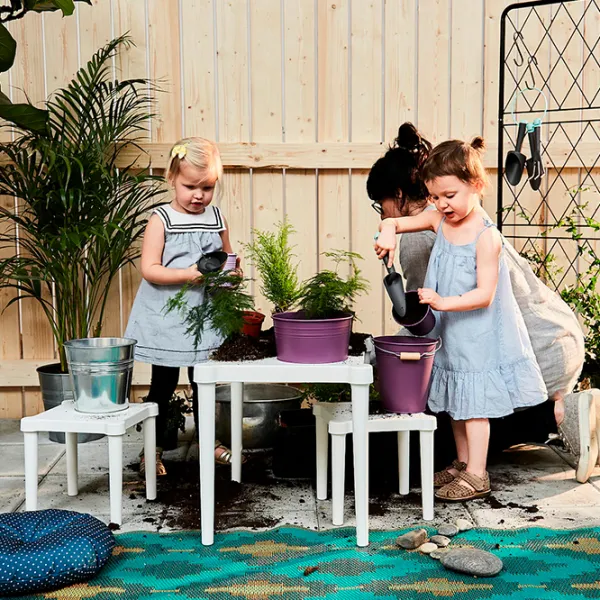 Детский стол Ikea Utter Белый / Пластик / 3+ photo 3