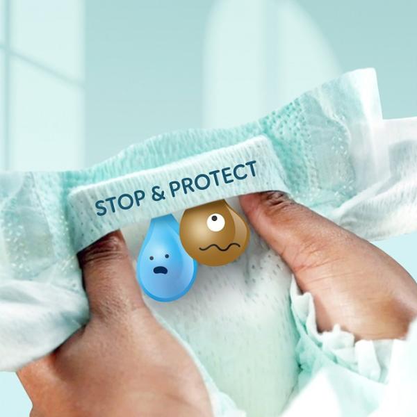 Подгузники для детей Pampers Premium Care XXL New Baby 1 2 - 5 кг / 156 шт. photo 2