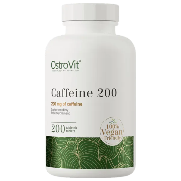Complexe preantrenament OstroVit Caffeine 200 (5903246229172) 95 g photo 1 Complexe preantrenament OstroVit Caffeine 200 (5903246229172) 95 g photo 1