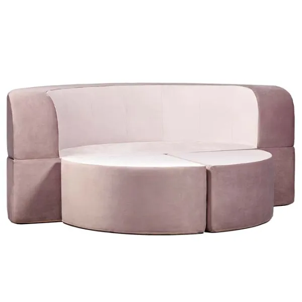 Canapea Edka Luna (01237384) Stofă / Cream Beige photo 2