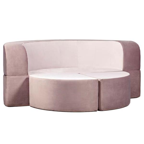 Canapea Edka Luna (01237384) Stofă / Cream Beige photo 2