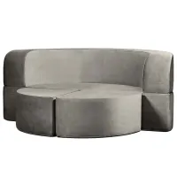 Диван Edka Luna (01237384) Ткань / Серый