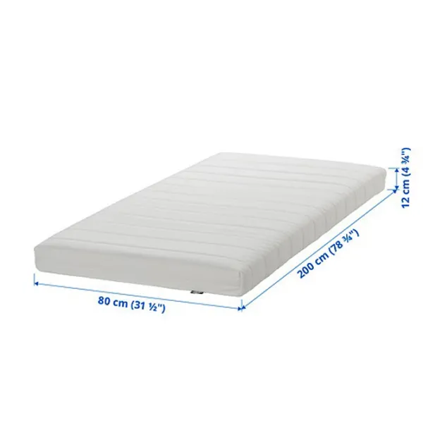 Saltea ortopedică Ikea Afjall 80 x 200 cm Înălțimea saltelei: 12 cm photo 2