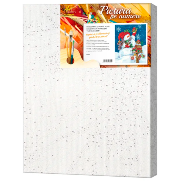 Картина по номерам Art Gallery Большой снеговик EX7953 40 x 30 cm / Вертикальная photo 2 Картина по номерам Art Gallery Большой снеговик EX7953 40 x 30 cm / Вертикальная photo 2