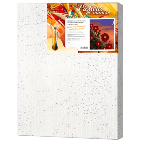 Картина по номерам Art Gallery Бордовые цветы и луна EX7855 40 x 30 cm / Вертикальная photo 3 Картина по номерам Art Gallery Бордовые цветы и луна EX7855 40 x 30 cm / Вертикальная photo 3