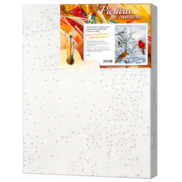 Картина по номерам Art Gallery Заснеженное дерево и птички EX7506 40 x 30 cm / Вертикальная photo 3 Картина по номерам Art Gallery Заснеженное дерево и птички EX7506 40 x 30 cm / Вертикальная photo 3