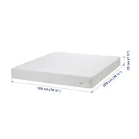 Saltea ortopedică Ikea Akrehamn 180 x 200 cm Înălțimea saltelei: 20 cm photo 3