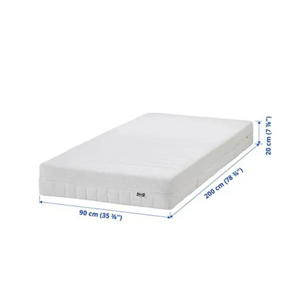 Saltea ortopedică Ikea Akrehamn 90 x 200 cm Înălțimea saltelei: 20 cm photo 2