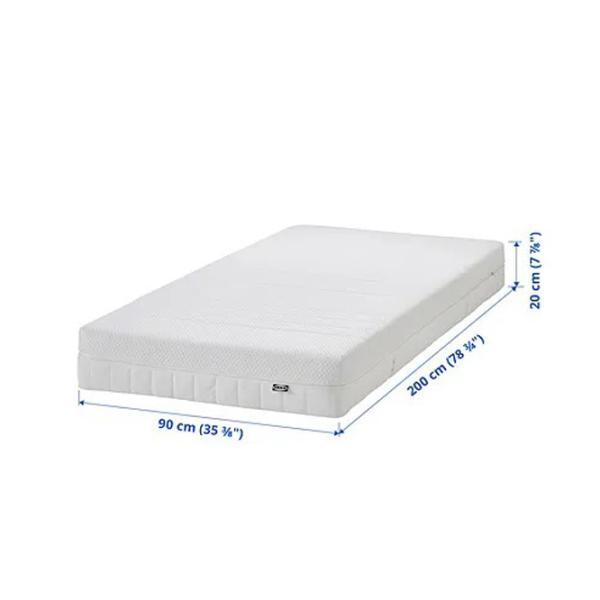 Saltea ortopedică Ikea Akrehamn 90 x 200 cm Înălțimea saltelei: 20 cm photo 2