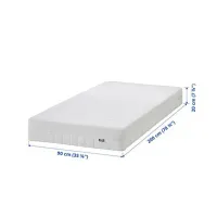 Ортопедический матрас Ikea Akrehamn 90 x 200 см Высота матраса: 20 см photo 2