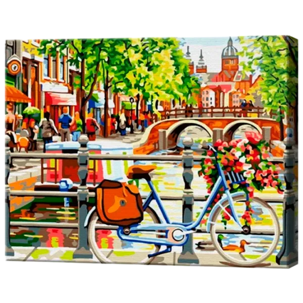 Картина по номерам Art Gallery Велосипед у канала EX8419 40 x 30 cm / Горизонтальная photo 3 Картина по номерам Art Gallery Велосипед у канала EX8419 40 x 30 cm / Горизонтальная photo 3