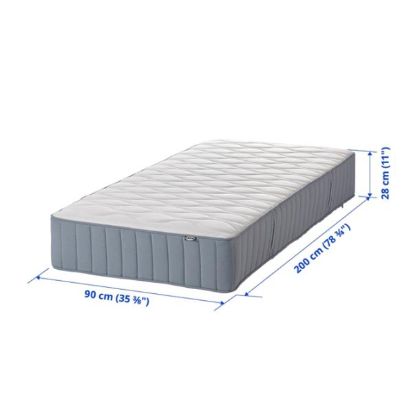 Saltea ortopedică Ikea Vagstranda 90 x 200 cm Înălțimea saltelei: 28 cm photo 3 Saltea ortopedică Ikea Vagstranda 90 x 200 cm Înălțimea saltelei: 28 cm photo 3