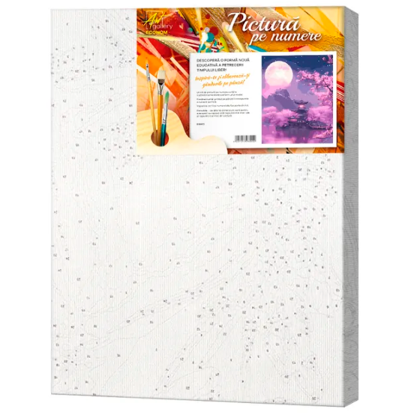 Pictură pe numere Art Gallery Noaptea mov EX8256 40 x 30 cm / Verticală photo 2