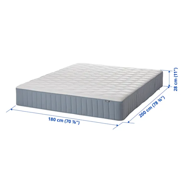 Saltea ortopedică Ikea Vagstranda 180 x 200 cm Înălțimea saltelei: 28 cm photo 3