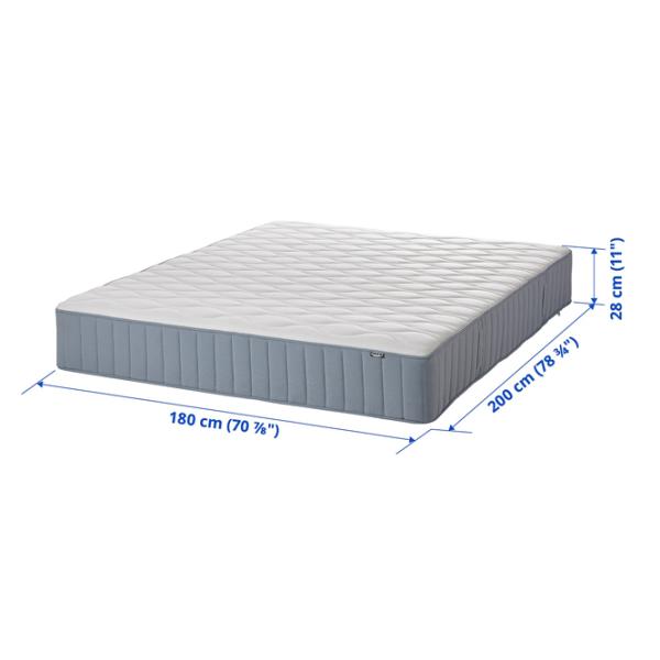 Saltea ortopedică Ikea Vagstranda 180 x 200 cm Înălțimea saltelei: 28 cm photo 3