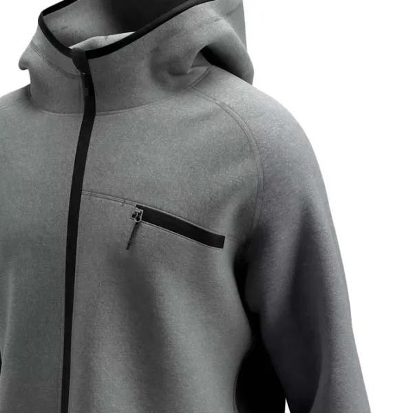 Hanorac de lucru unisex SAFETY JOGGER OAK HOODIE 2 Gray / 280 g/m2 photo 2