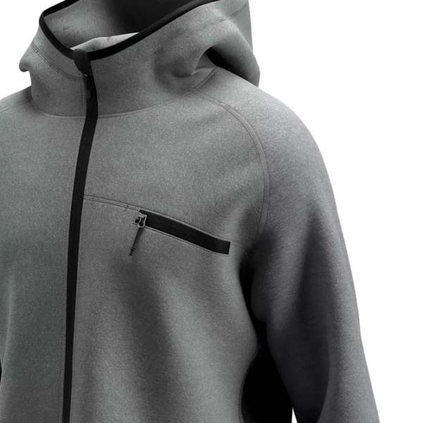 Hanorac de lucru unisex SAFETY JOGGER OAK HOODIE 2 Gray / 280 g/m2 photo 2