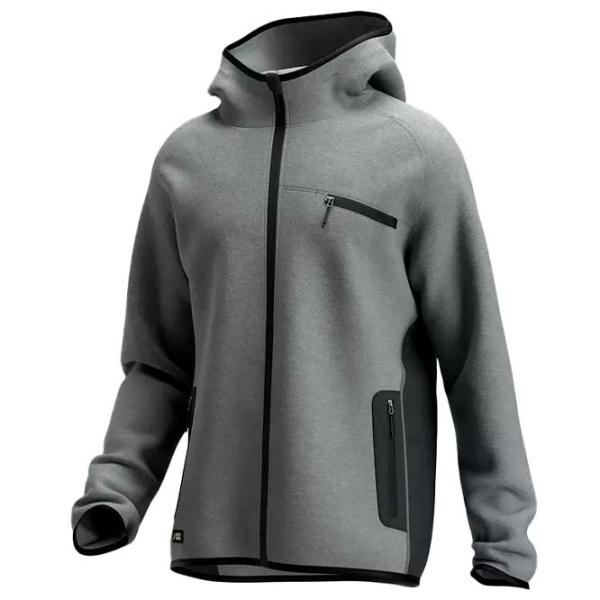 Hanorac de lucru unisex SAFETY JOGGER OAK HOODIE 2 Gray / 280 g/m2 photo 1