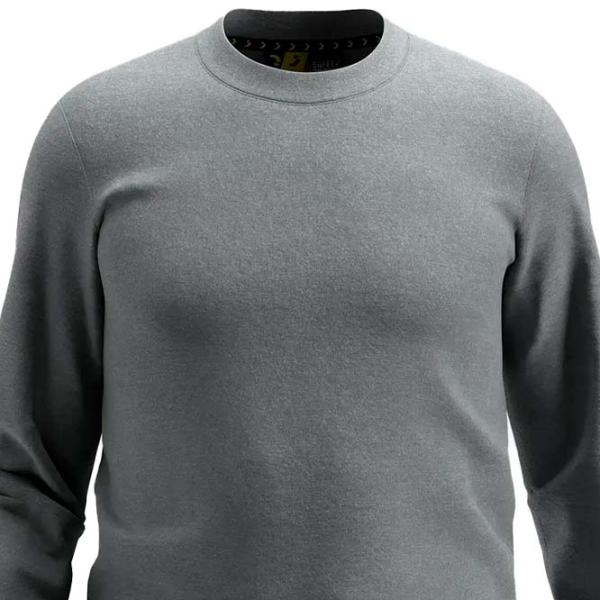Hanorac de lucru unisex SAFETY JOGGER TANO CREWNECK UNISEX Gray / 280 g/m2 photo 3